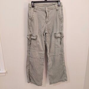 American Eagle Outfitters Cargo Pants in Olive Green 4